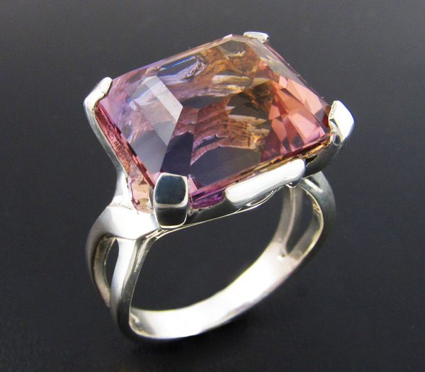 Серебро 925 Кольцо с аметрином