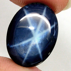 Звездчатый сапфир 15 карат