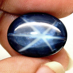 Звездчатый сапфир 15 карат