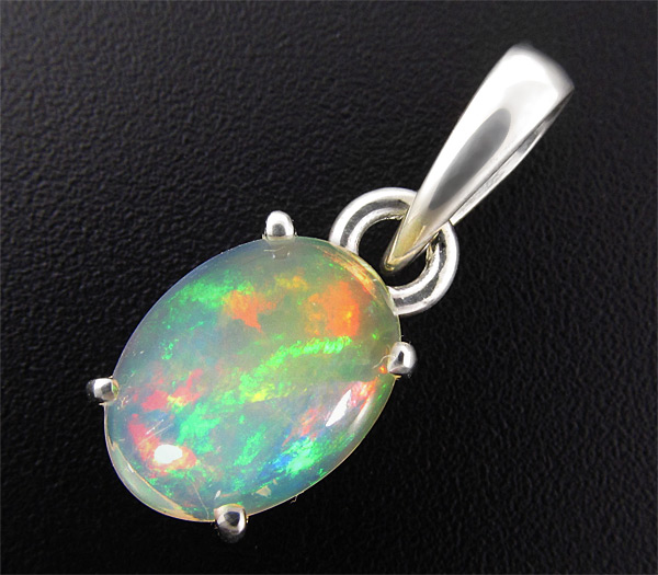 Серебро 925 Кулон с эфиопским опалом