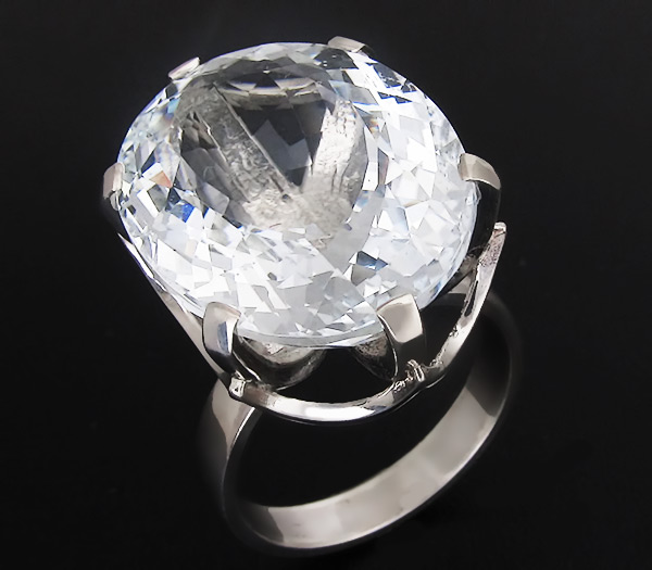 Серебро 925 Кольцо с гошенитом