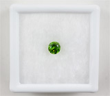 Уральский демантоид 0,15 карат. "Конский хвост"