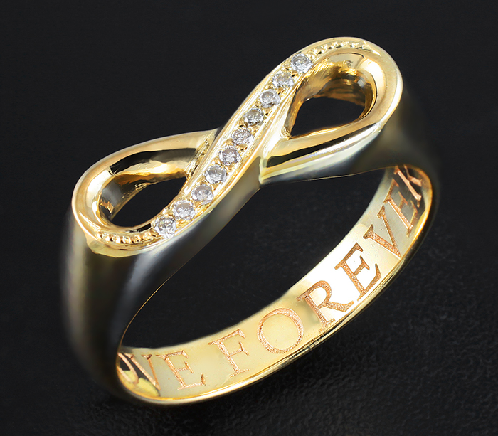 Золото Кольцо с бриллиантами