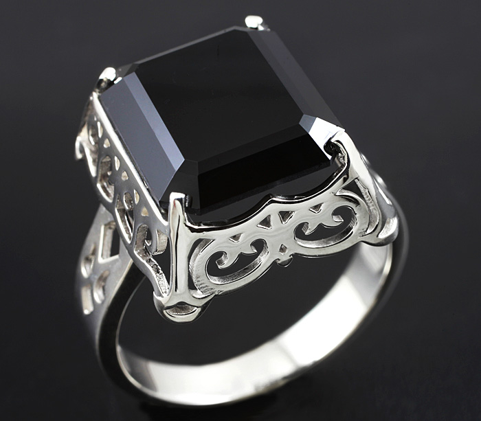 Серебро 925 Кольцо c шерлом