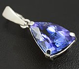 Кулон с танзанитом авторской огранки