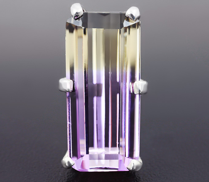 Серебро 925 Кулон с чистейшим аметрином