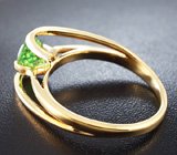 Кольцо c демантоидом гранатом