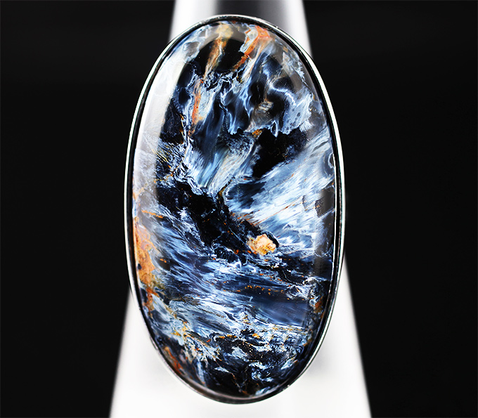 Серебро 925 Кольцо с петерситом