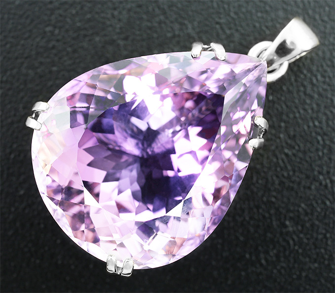 Золото Кулон с аметистом