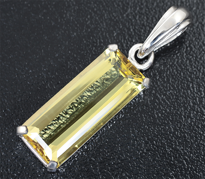 Серебро 925 Кулон с гелиодором