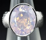 Кольцо c лавандовым аметистом