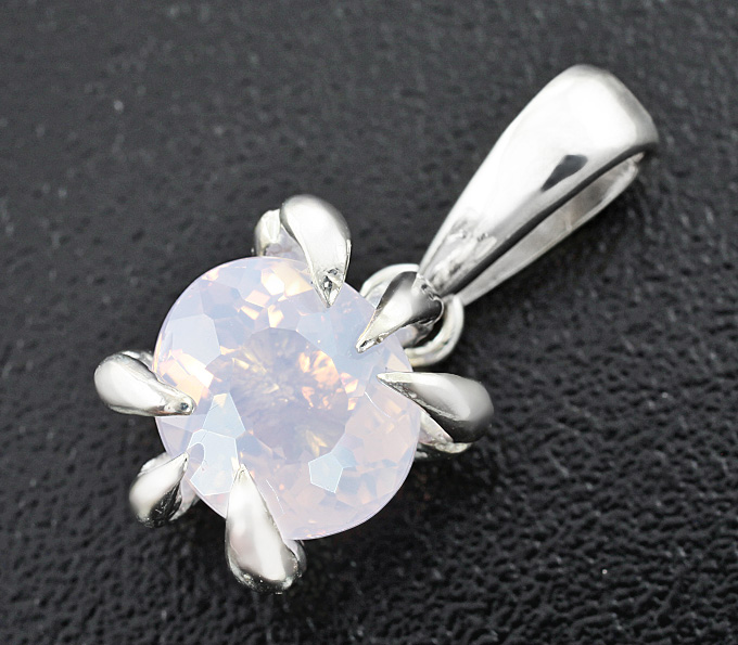 Серебро 925 Кулон с лавандовым аметистом