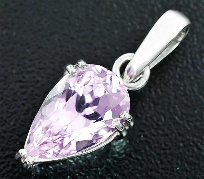 Серебро 925 Кулон с афганским кунцитом