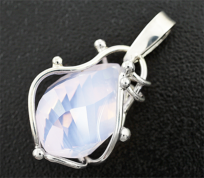 Серебро 925 Кулон с лавандовым аметистом