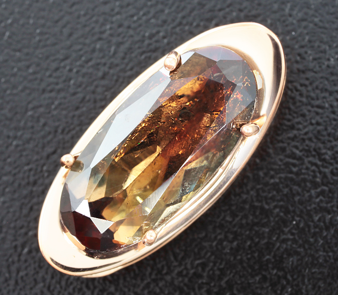 Серебро 925 Кулон с аксинитом