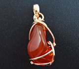 Кулон с мексиканским огненным опалом