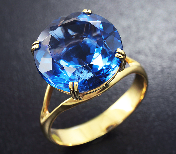 Серебро 925 Кольцо c флюоритом