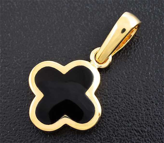 Золото Кулон с ониксом