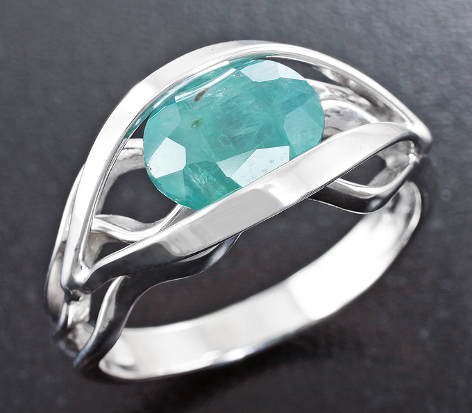 Серебро 925 Кольцо c грандидьеритом