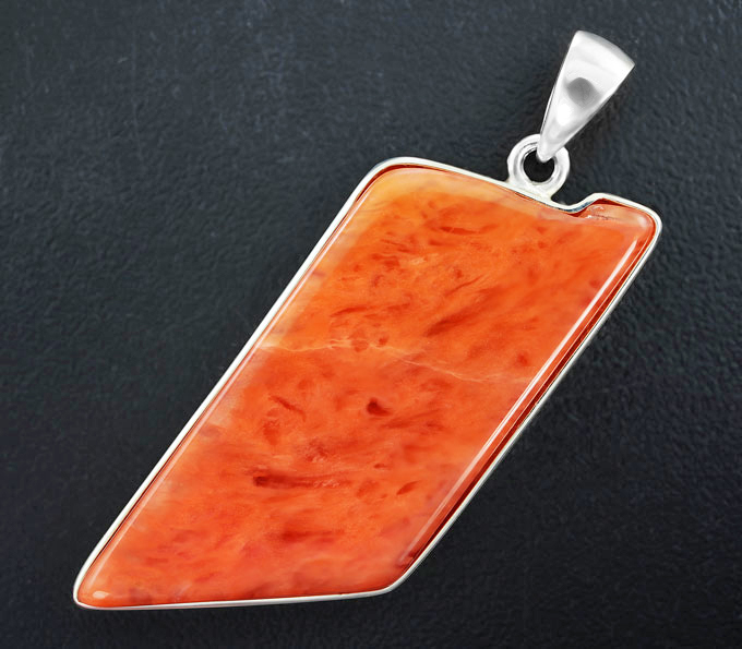 Серебро 925 Кулон с карнелианом
