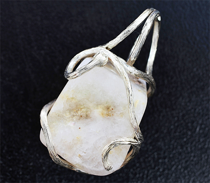 Серебро 925 Кулон с минералом