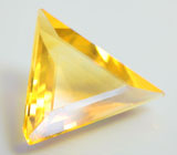 Ярко-желтый флюорит 16,23 карата