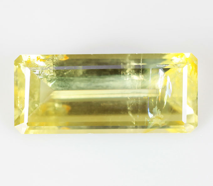 Редкий цвет! Желтый тсилазит турмалин 3,58 карата