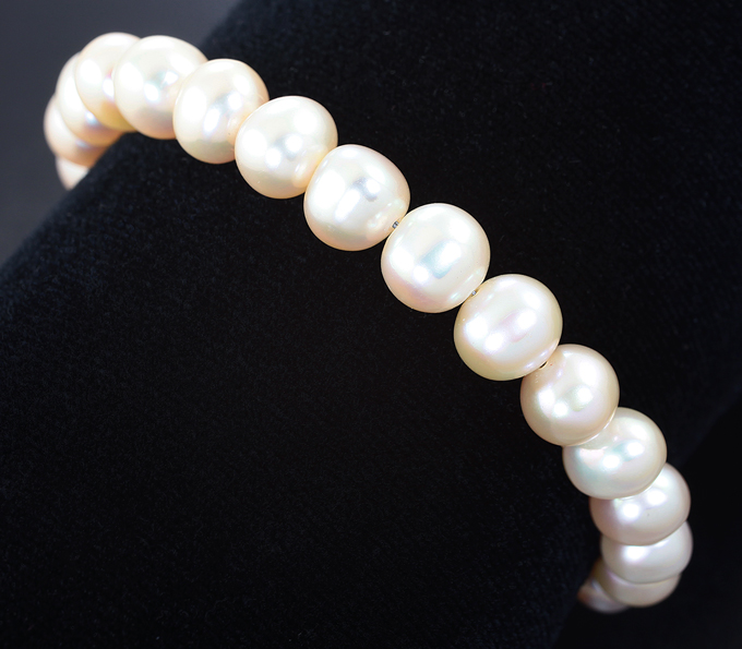 Золото Жемчужный браслет