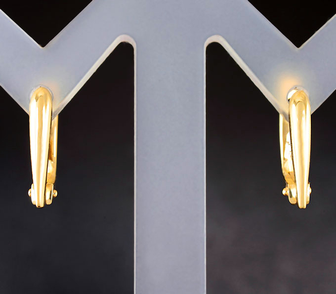 Золото Золотые швензы для серег