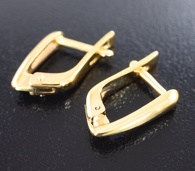 Золото Серьги из желтого золота