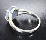 Кольцо cо звездчатым сапфиром 5,27 карата