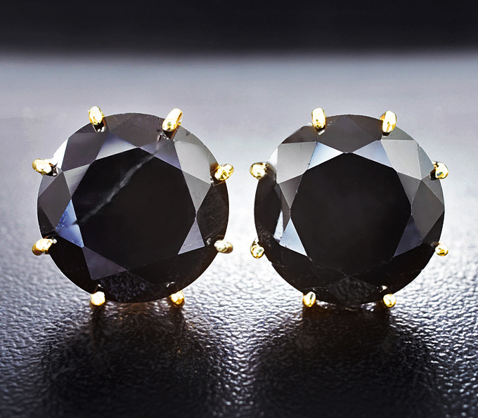 Золото Пусеты с шерлами 22,87 карата