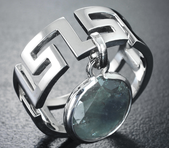 Золото Кольцо с уральским александритом 6,44 карата