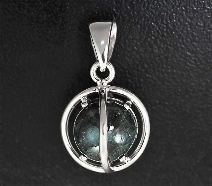 Золото Кулон с уральским александритом 4,89 карата