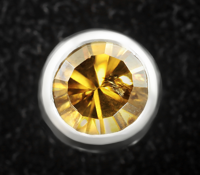 Золото Кулон с турмалином 0,64 карата