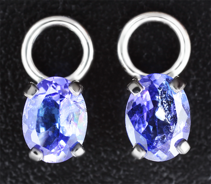 Золото Подвесы для серег 1,41 карата