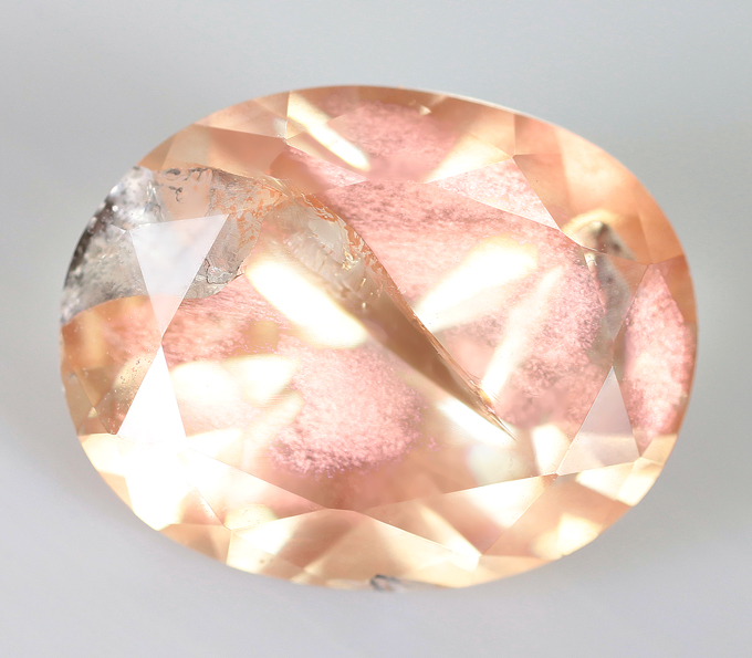 Кольцо с орегонским солнечным камнем 3,74 карата