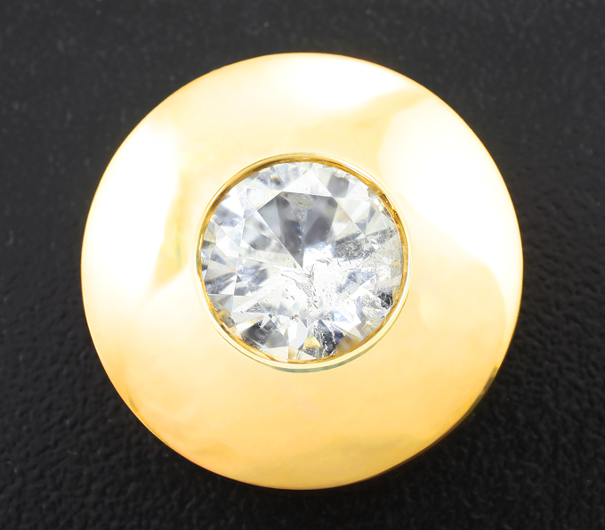 Золото Кулон с бесцветным ограненым фенакитом 3,83 карата