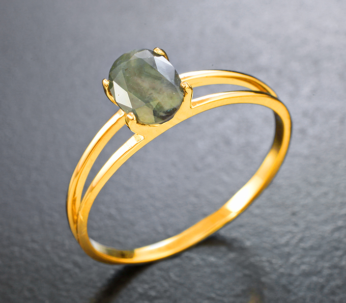 Золото Кольцо с уральским александритом 1,07 карата