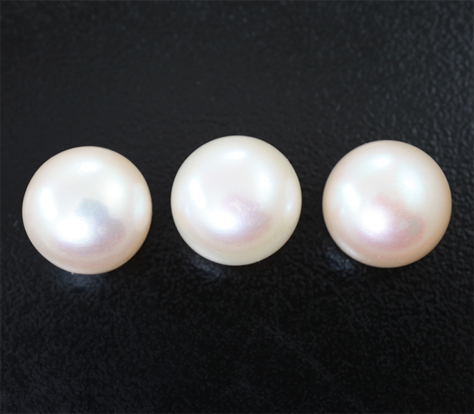 Набор из 3 морских жемчужин барокко 24,64 карата! Исключительный люстр