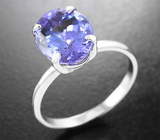 Кольцо с танзанитом 2,93 карата