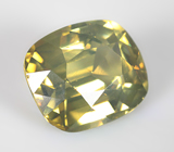Чистейший зеленовато-желтый циркон 3,5 карата