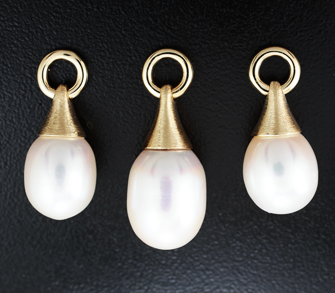Золото Подвесы с морским жемчугом 28,87 карата