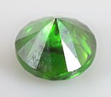 Полихромный! Уральский демантоид 0,7 карата