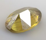 Крупный уральский топазолит 1,16 карата