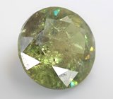 Крупный уральский демантоид 1,74 карата