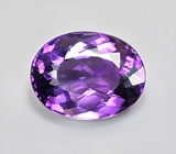 Чистейший крупный уругвайский аметист 22,32 карата