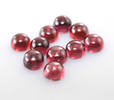 Набор из 10 родолитов 2,64 карата