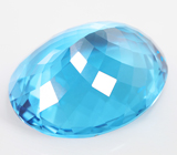 Крупный! Чистейший Swiss Blue топаз 60,53 карата