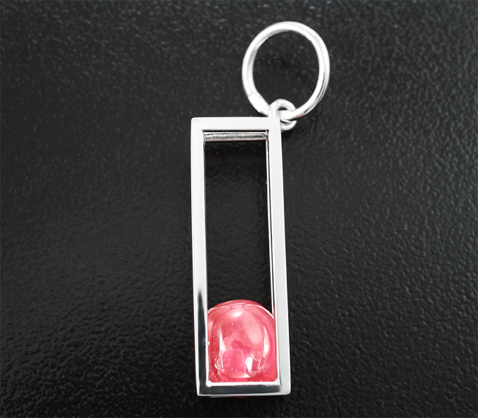 Золото Кулон с родонитом 3,36 карата